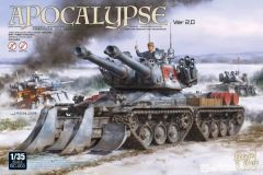 Soviet Apocalypse Tank Ver2.0 No-Paint No-Glue Kit 1/35