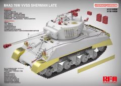 M4A3 76W VVSS Sherman Late 1/35 Upgrade Version