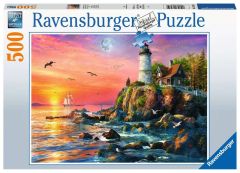 Lighthouse at Sunset 500pc