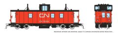 HO CN H-S Caboose: CN - Late w/ Black Steps: #79291 stencil