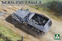 Sd.Kfz.250/7 Ausf.A leichter Schutzenpanzerwagen schwerer Granatwerfer 1/35