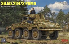 Sd.Kfz.234/2 Puma w/ Engine Parts 1/35