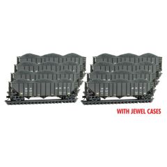 100T Open Top Hopper BNSF 8pk in Jewel Cases