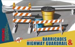 Barricades & Highway Guardrail 1/35