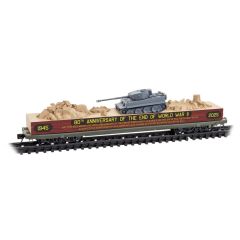 68ft DODX Flat Car 80th Anniversary of the End of  WWII