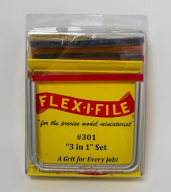 Polyester Abrasive Tapes 21-Pc w/Frames 3-Pc