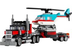 Lego Creator Flatbead Truck w/ Helicopter