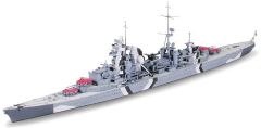German Heavy Cruiser Prinz Eugen Waterline Kit 1/700