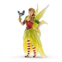 Marween Standing in Festive Clothing