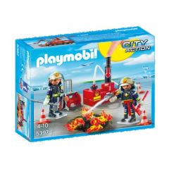 Firefighting Operation with Water Pump