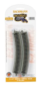 11 1/4in Radius Curved Track 6pcs