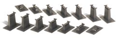 EZ-Track Graduated Pier Set for N Scale
