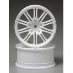 10-Spoke Motorsport Wheels White pr