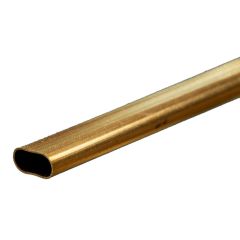 KSE Brass Oval Tube Large 1pc