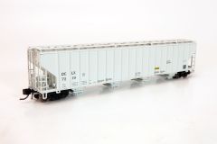 Procor 5820 Cvrd Hopper DCLX Dow Chemical Single Car