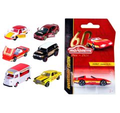 Majorette 1/64 60th Anniversary Ed Assorted