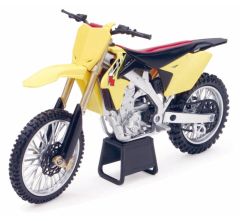 Suzuki Dirtbike Yellow 1/12