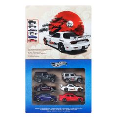 Hot Wheels Silver Ser Streets of Japan 6pc