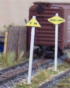 Yard Limit Signs