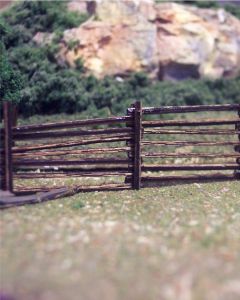 Log Fencing 10 Sections