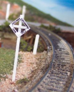 Railway Crossing Signs 5pk