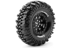 CR-Champ 1/9 1/10 Crawler Tires mtd Black pr
