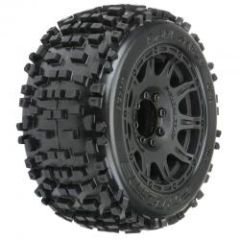 Badlands 3.8 AT Mtd Black 17mm Hex