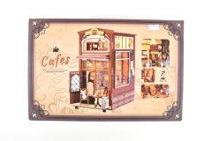 Coffee House Book Nook DIY Hongda