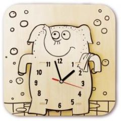 DYO Wooden Clock Elephant