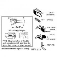 T Shank Coupler Long