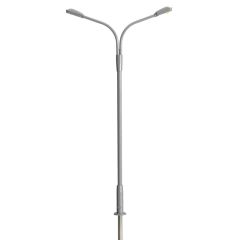 Double-Arm Streetlight Cool White LED 3pk N