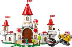 Lego SM Battle with Roy at Peach's Castle