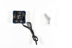 Turbo 28 Fan 30x30x10mm Black&Blue