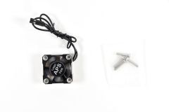 Turbo 28 Fan 30x30x10mm Black&Silver