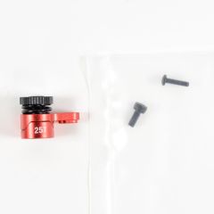 Alu 25T Servo Arm w/Spring Red