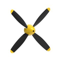 4-Blade Prop for P-51 2-pack