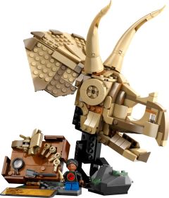 Lego Jurassic Fossils Triceratops Skull