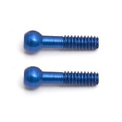Blue Alum Roll Studs TC4