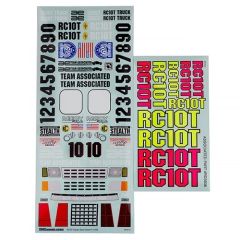 RC10T Decal Sheet