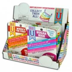 Be U Bandz Silicone Bracelets 6pk