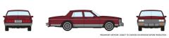 Chevy Caprice Sedan Dark Red