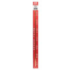 KSE Square Brass Tube 1/8 x .014 x 12in