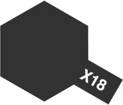 X-18 Semi Gloss Black Acrylic Mini