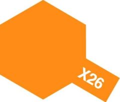 X-26 Gloss Clear Orange Acrylic Mini