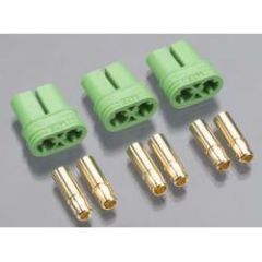 4mm Polarized Connectors Female 3pk