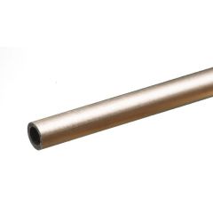 KSE Round Aluminum Tube 1/4 x .035 x 12in