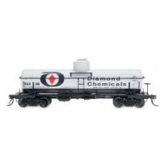 ACF T27 8K Gal Tank Car Diamond Chemical