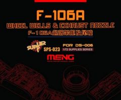 Wheel Wells & Exhaust Nozzle F-106A 1/72