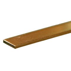 36in Brass Strip .090 x 1/2 x 36in
