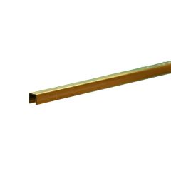 KSE Brass Channel 1/8in x 12in 1pc